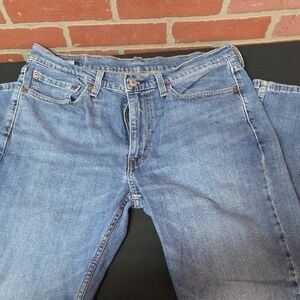 Levi's Light Blue Relaxed Fit Jeans W 34 #116